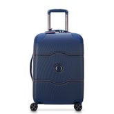 DELSEY Paris Chatelet Air 2.0 Hardside Luggage with Spinner Wheels Navy Carry On 21 Inch U5
